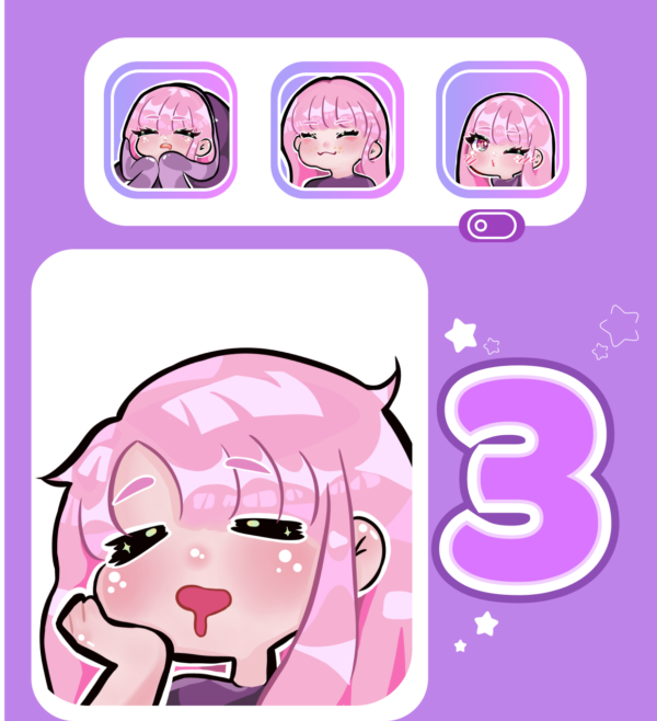 Pack de 3 Emotes